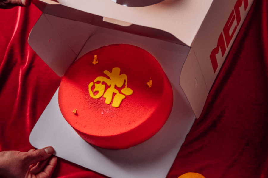 Mandarin Osmanthus Cake