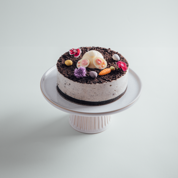 Cookies & Cream Cheese Cake Top view