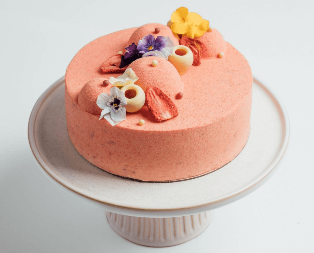 Strawberry Red Velvet Cheesecake 1024x827