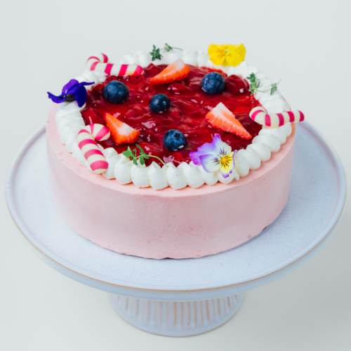 Strawberry Blueberry Yoghurt